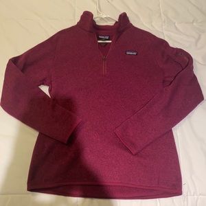 Pink Patagonia Half-Zip